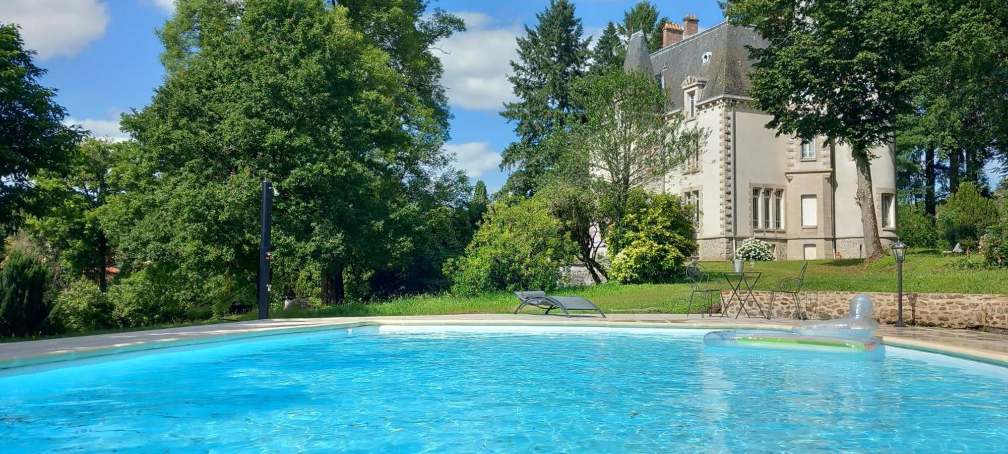 Chateau Maleplane Bed & Breakfast Saint Leonard de Noblat Bagian luar foto